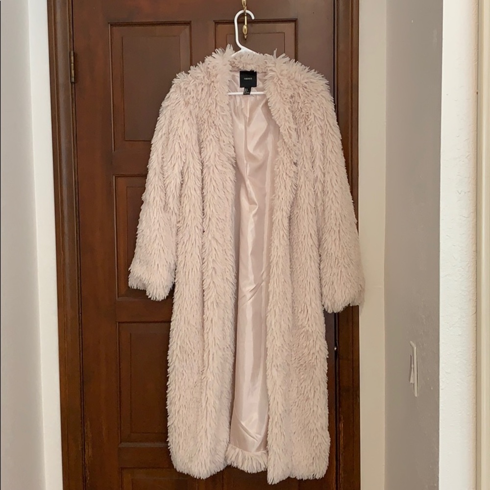 Forever 21 fluffy coat